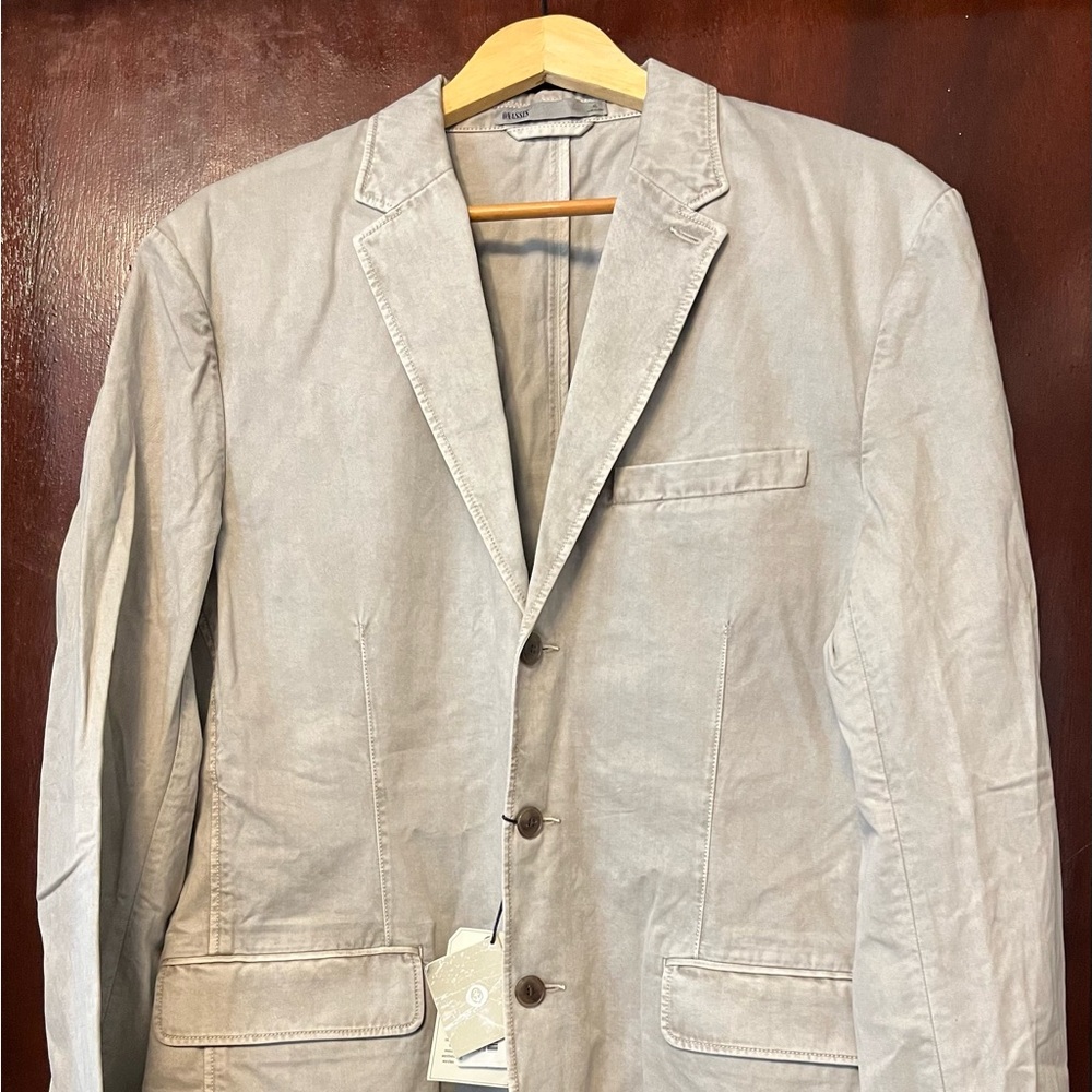 Men’s Onassis Stone Twill Blazer